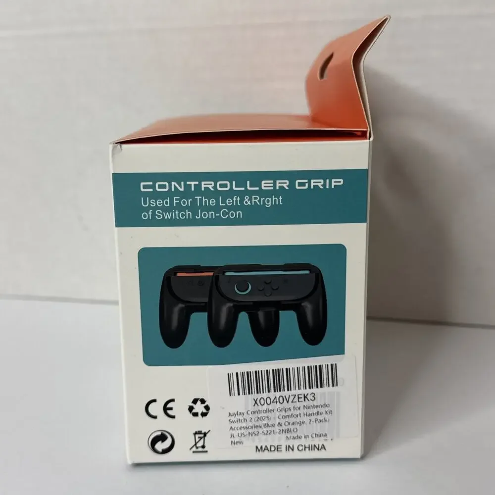 Nintendo Switch 2 Joy-Con Roller Grip Handle L/R Ergonomic Game Controller Grip